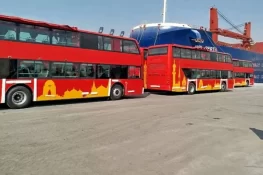 کراچی میں نصف صدی بعد ڈبل ڈیکر بس سروس کا آغاز