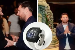 اننت امبانی کی جانب سے لیونل میسی کو کروڑوں روپے مالیت کی لگژری گھڑی