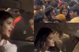 معروف اداکارہ ندھی اگروال کے ساتھ فلمی تقریب میں بدسلوکی، ویڈیو وائرل