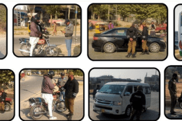 جہلم میں ٹریفک قوانین پر عملدرآمد کے لیے خصوصی کریک ڈاؤن