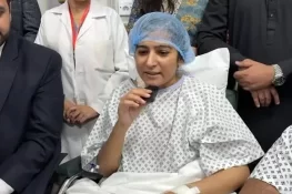 شکارپور آپریشن میں زخمی ڈی ایس پی میاں بیوی نے اسپتال میں اپنی شادی کی دوسری سالگرہ منالی