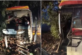 یونیورسٹی آف گجرات کی بس کے ڈرائیور کو دورانِ سفر ہارٹ اٹیک، 11 افراد زخمی