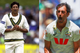 مچل اسٹارک نے وسیم اکرم کا ٹیسٹ ریکارڈ توڑ دیا