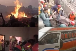 گجرات: گھر میں گیس لیکج کے باعث آتشزدگی، ایک شخص زخمی، ریسکیو 1122 کا بروقت آپریشن