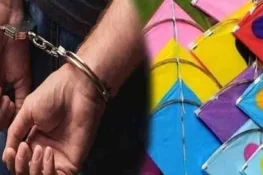 جہلم پولیس کی بڑی کارروائی، غیر قانونی پتنگیں اور خونی ڈور برآمد، ملزم گرفتار