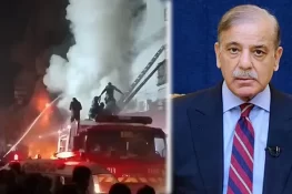 کراچی کے گل پلازہ میں آتشزدگی: وزیراعظم کا اظہارِ افسوس اور امدادی اقدامات کی ہدایت