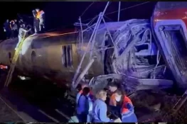 اسپین: ٹرین حادثے میں 21 ہلاک، 100 سے زائد زخمی