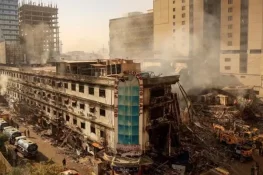 گل پلازہ سانحہ: این ای ڈی یونیورسٹی کی ٹیکنیکل ٹیم نے تحقیقات شروع کر دی