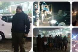 جہلم :ضلع بھر میں سرچ آپریشنز اور ناکہ بندی 76 گھروں اور 149 افراد کی چیکنگ