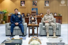 ائیرچیف مارشل کی سعودی فضائیہ کمانڈر سے ملاقات