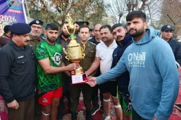 گجرات پولیس کا اسپورٹس گالا 2026، پولیس جوانوں کی بھرپور شرکت