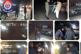 جہلم میں سیکیورٹی مزید سخت: پولیس کے ضلع بھر میں سپیشل سرچ آپریشنز اور ناکہ بندیاں