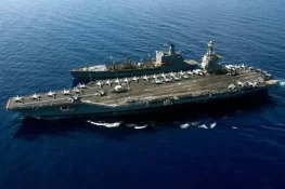 امریکی طیارہ بردار بحری بیڑا مشرقِ وسطیٰ میں تعینات