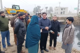 صوبائی وزیر بلدیات بلال یاسین کا گجرات کا اچانک دورہ