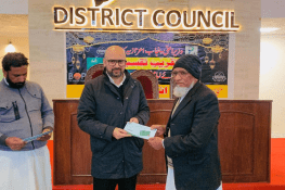  جہلم میں آئمہ مساجد میں پے آرڈرز کی تقسیم