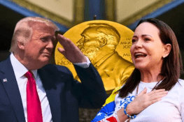 وینزویلا کی اپوزیشن رہنما نے نوبیل امن انعام ڈونلڈ ٹرمپ کو پیش کر دیا