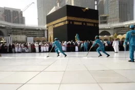 مسجد الحرام کے مطاف کا سنگ مرمر کیسے گرمی کو کم کرتا ہے