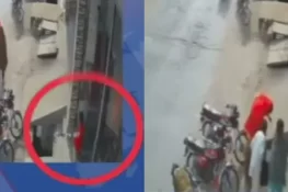 سرگودھا: کمسن بچی سیوریج نالے میں گر گئی