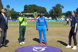 انڈر 19 ورلڈکپ کا بڑا مقابلہ، پاکستان نے بھارت کیخلاف ٹاس جیت لیا