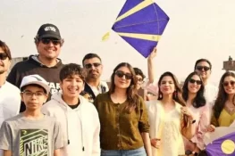 لاہور میں علیمہ خان کے بیٹے شاہریز نے بھی بسنت منائی