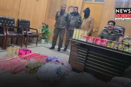 تھانہ سٹی لالہ موسیٰ پولیس نے لاکھوں روپے مالیت کا آتش بازی کا سامان برآمد کر لیا