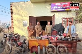 گرین ٹاؤن چوکی کی کارروائی، موٹر سائیکل چور گینگ اور منشیات فروش گرفتار