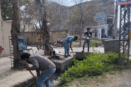 ڈپٹی کمشنر جہلم کی ہدایت پر نالوں کی صفائی آپریشن جاری