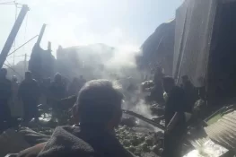 ایران کے شہر درچہ میں فوجی ہیلی کاپٹر گر کر تباہ