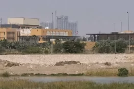 بغداد میں امریکی سفارتخانے پر حملہ