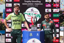 پہلا ون ڈے: پاکستان 114 رنز پر ڈھیر، بنگلادیش کو جیت کے لیے 115 رنز کا ہدف