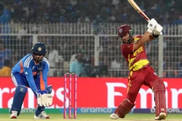 ٹی ٹوئنٹی ورلڈکپ: ویسٹ انڈیز نے بھارت کو 196 رنز کا ہدف دیا