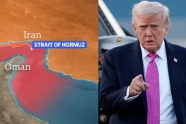 آبنائے ہرمز میں ایرانی کشتیوں پر امریکی کارروائی، 10 جہاز تباہ کرنے کا ٹرمپ کا دعویٰ