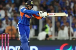 ٹی ٹوئنٹی ورلڈکپ فائنل: بھارت نے نیوزی لینڈ کے لیے 256 رنز کا بڑا ہدف مقرر کر دیا