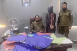 سرائے عالمگیر: پتنگ فروشی کے خلاف کریک ڈاؤن، ملزم گرفتار، 120 پتنگیں برآمد