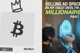 ٹوائلٹ پر اشتہار بازی کا نیا رجحان، منفرد آئیڈیا نے کمپنیوں کو متوجہ کر لیا