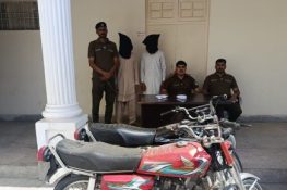 تھانہ ککرالی کی کارروائی، ڈکیتی میں ملوث دو ملزمان گرفتار