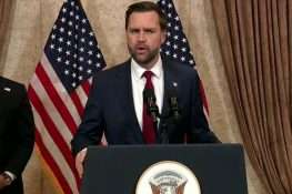 جے ڈی وینس کا بیان، امریکا بغیر ڈیل واپس روانہ