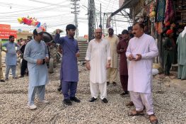 ڈپٹی کمشنر جہلم کا دینہ مین بازار کا دورہ، ماڈل بازار منصوبے کا جائزہ