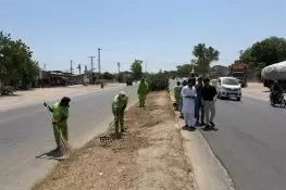 مین بازار دینہ کی بیوٹیفیکیشن سکیم پر کام تیز، اسسٹنٹ کمشنر کا تفصیلی معائنہ