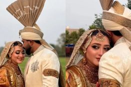 اداکارہ مومنہ اقبال کی نکاح تقریبات، دلکش برائیڈل لک سوشل میڈیا پر وائرل