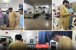 سی ای او ہیلتھ گجرات کا رات گئے کھاریاں اور لالہ موسیٰ کے سرکاری ہسپتالوں کا اچانک دورہ، طبی سہولیات کا جائزہ