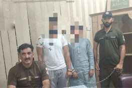 جہلم: ٹریفک پولیس سے بدتمیزی، کارِ سرکار میں مداخلت اور سڑک بلاک کرنے والے دو ملزمان گرفتار