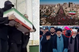 پراسرار نقاب پوش شخصیت کی شناخت سامنے آگئی، علی خامنہ ای کے پوتے ہونے کا دعویٰ
