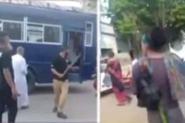 کراچی: زیرِ حراست خواجہ سرا پر مبینہ تشدد کے بعد بوٹ بیسن تھانے پر احتجاج، پتھراؤ، 3 افراد گرفتار