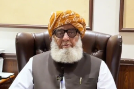 کشمیریوں کے صبر اور برداشت کو سلام پیش کرتا ہوں، مسئلے کے حل کے لیے مزید مہلت دی جائے: مولانا فضل الرحمان