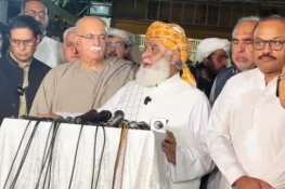 پارلیمان میں مشترکہ اپوزیشن کے قیام پر اتفاق، مولانا فضل الرحمان