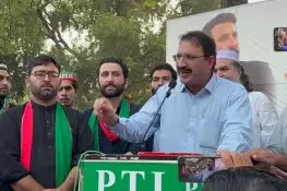 اسلام آباد کو سومنات بنائیں گے، جنید اکبر کا لانگ مارچ سے متعلق بیان