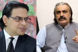 علی امین گنڈاپور کا سلمان اکرم راجہ سے الزامات کے شواہد سامنے لانے کا مطالبہ